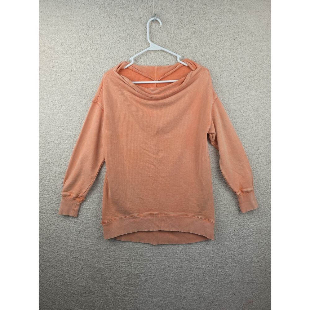 anthropologie pilcro and the letterpress Terracotta Orange Pullover Size Small